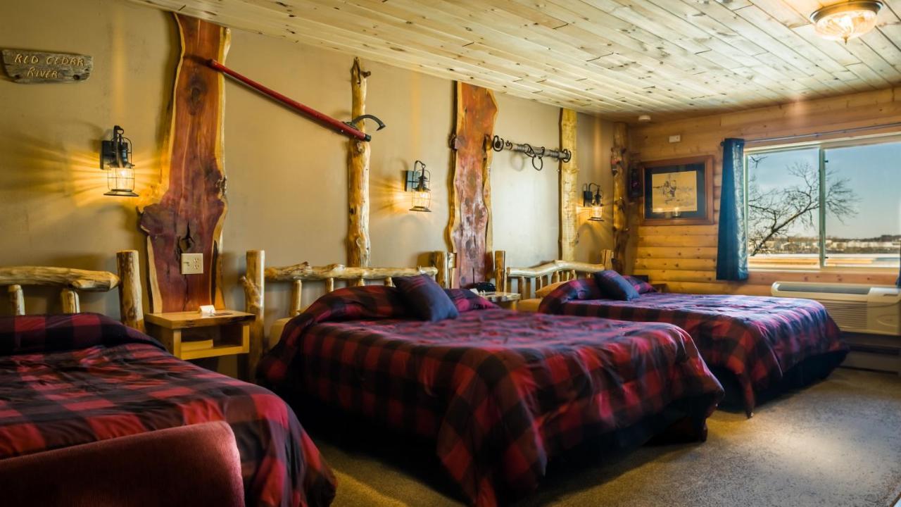 Rice Lake Curriers Lakeview Lodge חדר תמונה